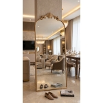 Ornate Arched Mirror