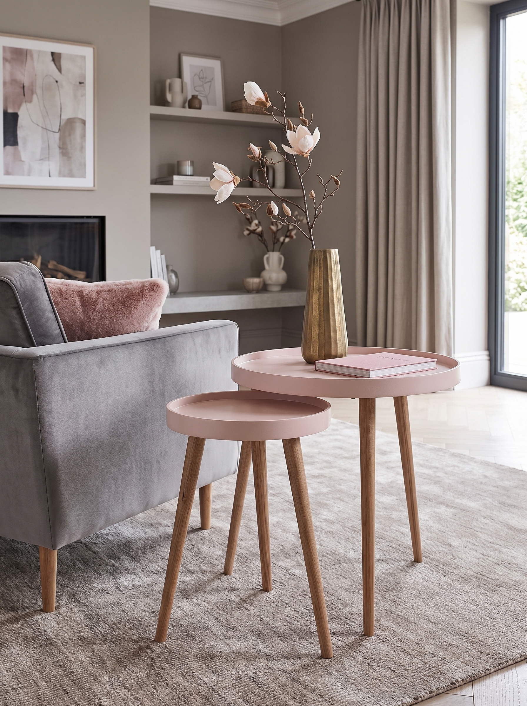 BLUSH NESTING TABLE - Image 3