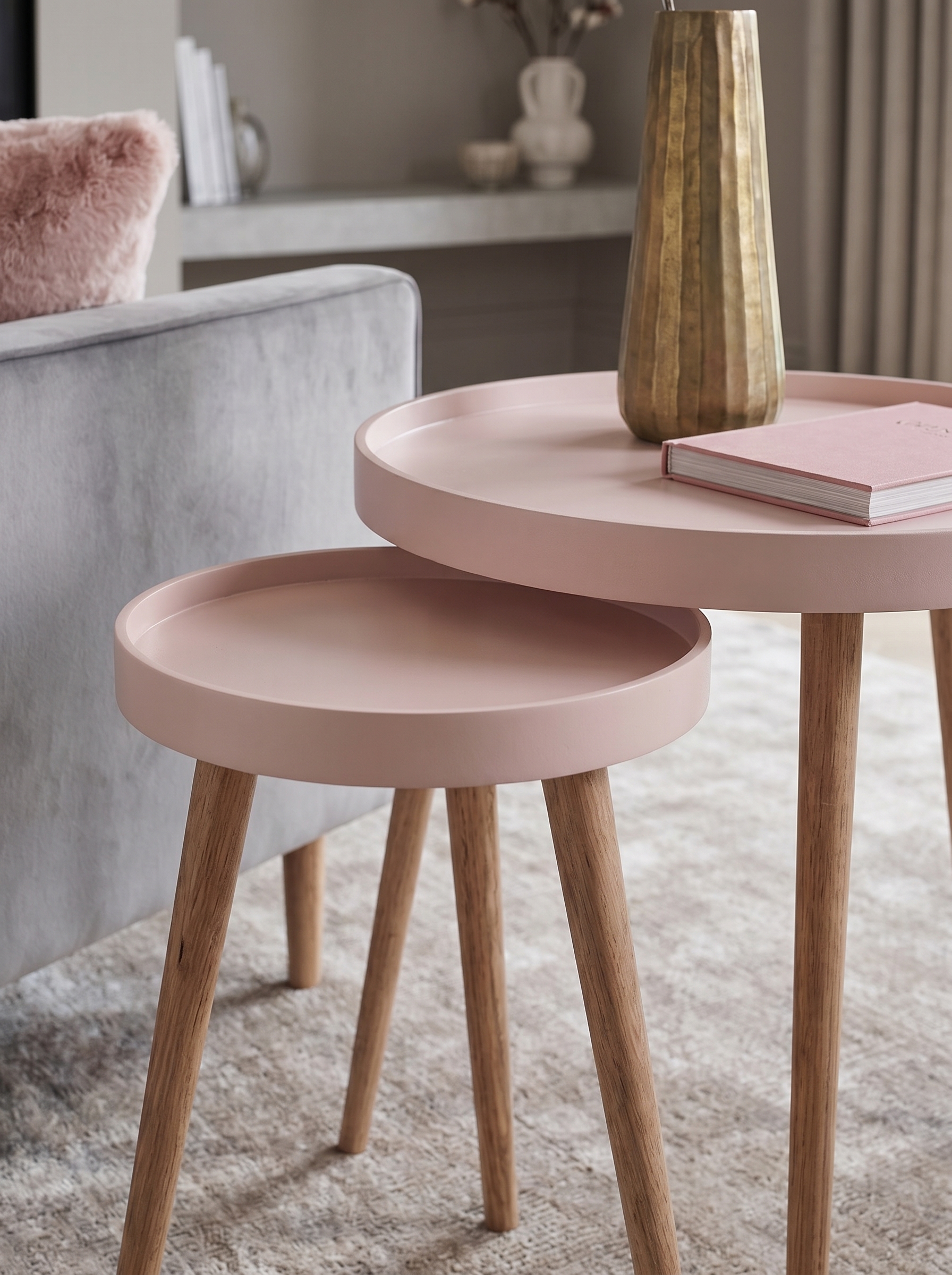BLUSH NESTING TABLE - Image 5